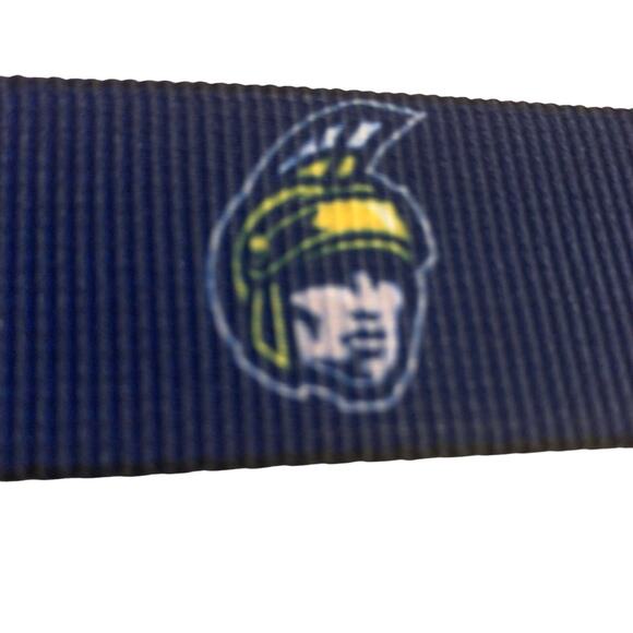 T.B.Phelps University of North Carolina Greensboro Mens Belt Nylon Leather Sz 34 - Picture 6 of 16